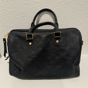 Louis Vuitton Empreinte Speedy Bandouliere 25 Terre